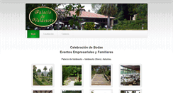 Desktop Screenshot of palaciodevaldesoto.com